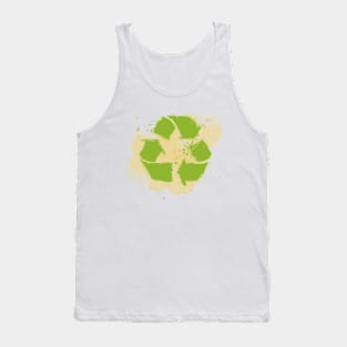 America Recycles Day green design Tank Top